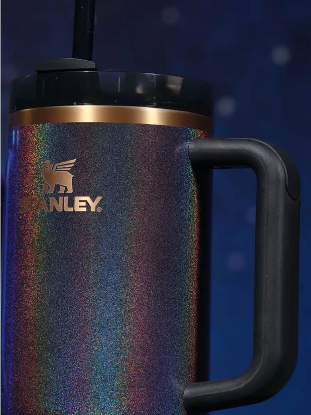 Stanley Fairy Dust Stainless Steel Travel Mug with Handle. - Picture 3 of 6
